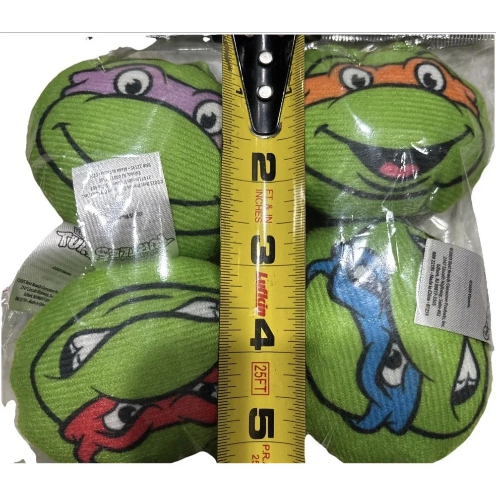 One Pack Of 4 TMNT‎ Mini Cat Toys—All 4 Turtles 2026 New USA SELLER